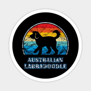 Australian Labradoodle Vintage Design Dog Magnet